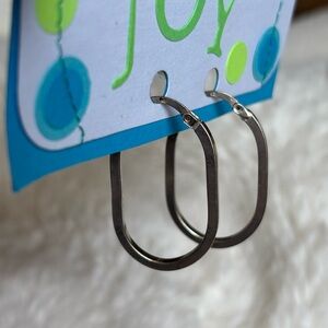 Sterling Silver Hoop Earrings